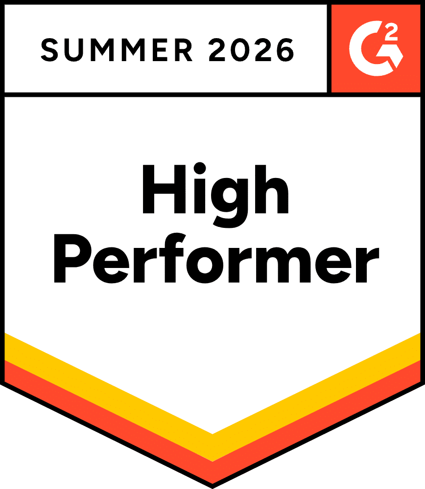 G2 Summer 2026 Governance Risk Compliance High Performer