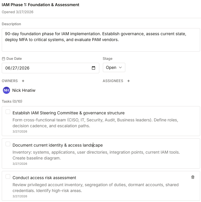 vCISO Platform Software Built for Service Providers vCISO Platform Software Built for Service Providers